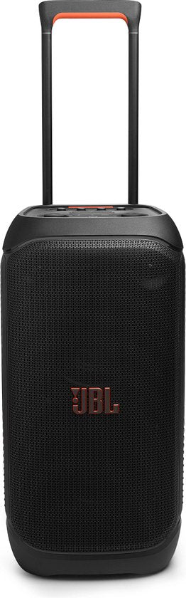 JBL Partybox Stage 320 - Draadloze Bluetooth Party Speaker - Op Wielen - Uitschuifbare Hangreep - LED verlichting - 18 uur - Spatwaterdicht - Zwart