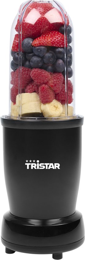 Tristar BL-4486 Smoothie Maker - Blender - 350W Vermogen - 0.5 Liter - Incl. 3 Drinkbekers - Vaatwasserbestendig