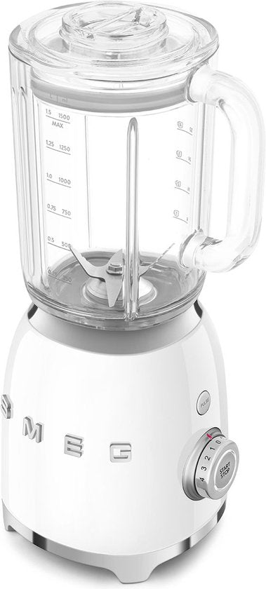 SMEG BLF03WHEU - Blender - Wit - 800W - 1,5L - Jaren '50 Stijl