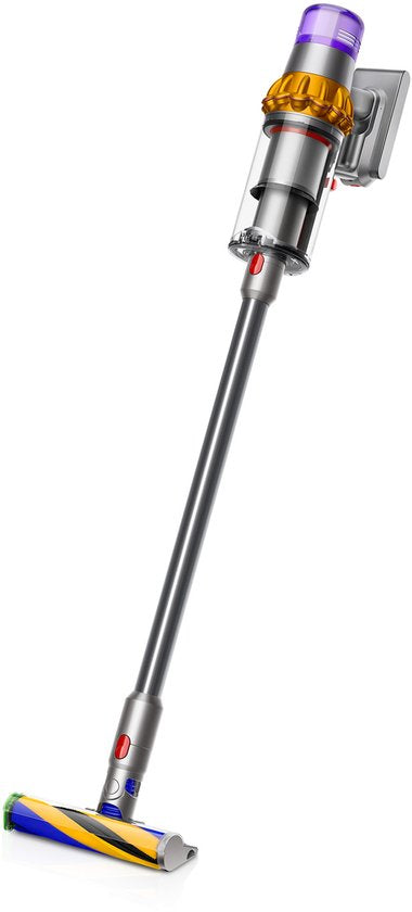 Dyson V15 Detect Absolute - Steelstofzuiger - Nikkel/Geel - 230 Air Watts - Geavanceerde detectie