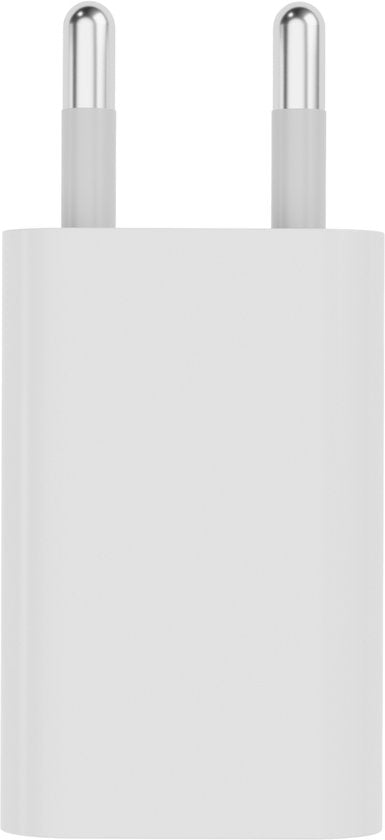 YSONIC Oplader - Universele Lader - USB A Poort Adapter - Type A Stekker - Geschikt voor Smartphones - Wit