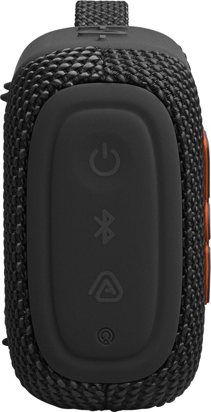 JBL Go 5 - Draadloze Bluetooth Mini Speaker – Voor Onderweg en Thuis – Sfeerverlichting - Draadloos Muziek Box – Boxje - 10 uur - IP68 - Waterdicht - Zwart