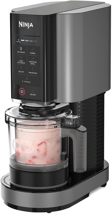 Ninja Creami - 7-in-1 IJsmachine - Ice Cream Maker voor Roomijs, Milkshake, Smoothie Bowl en meer - Foodi - NC302EU
