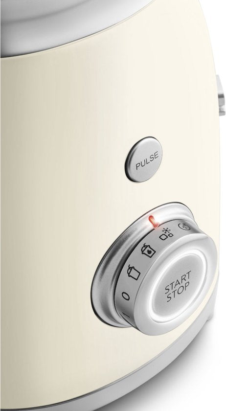 SMEG BLF03CREU - Blender - Crème - 800W - 1,5L - Jaren '50 Stijl