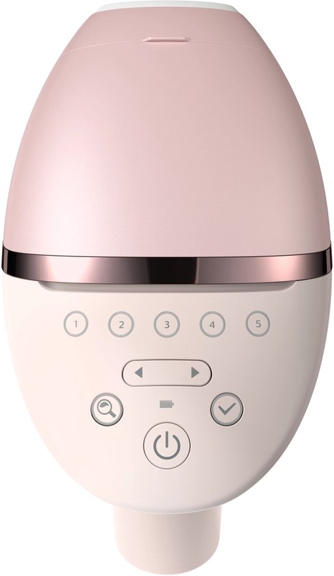Philips Lumea IPL 9900 Series - IPL Ontharingsapparaat - AI haarvermindering analyse - 4 opzetstukken met trimmer - BRP959/00