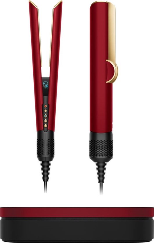 Dyson Airstrait wet-to-dry - Stijltang - Red Velvet/Goud