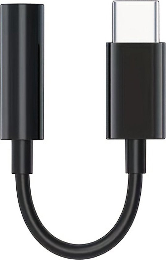 Staza High Quality Digital USB-C naar 3.5mm AUX Audio Adapter met DAC - Zwart