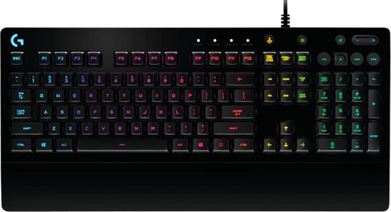 Logitech G213 Prodigy - Gaming Toetsenbord - US Qwerty (ISO) - Zwart