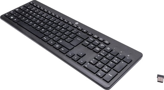 HP 230 - Draadloos Toetsenbord - Qwerty - ISO- Zwart