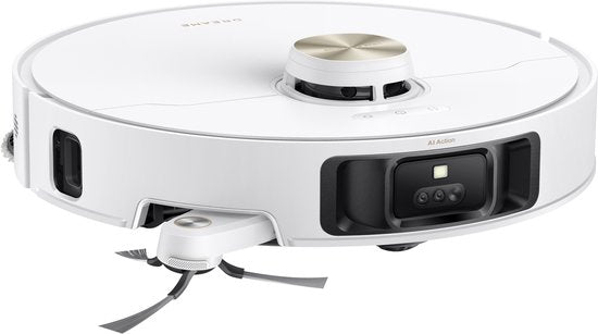 Dreame Robotstofzuiger L50s Pro Ultra - Robotstofzuiger met dweilfunctie - Automatisch Leegstation - 30.000 Pa zuigkracht - Geschikt voor huisdierharen - DryBoard - Wit
