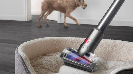 Dyson V12s Detect Slim Submarine - Steelstofzuiger met dweilfunctie - Nikkel/Geel - 140 Air Watts - HEPA-filtratie