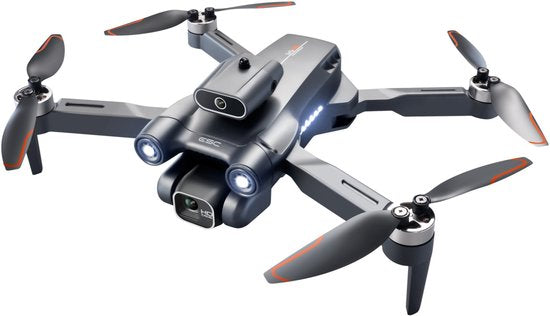 SefSay Ultra Max Drone - Drone met dubbele ESC HD camera - Obstakel Ontwijking - Borstelloze motoren - 3 batterijen en een opbergtas - Geschikt voor kinderen en volwassenen