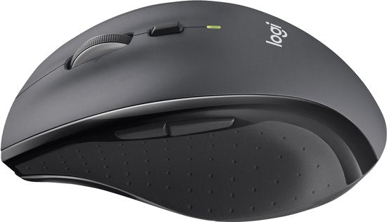 Logitech M705 - Draadloze Marathon Muis - USB - Rechtshandig - Grijs