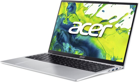 Aspire AL17-31P-C7EA - Laptop - 17 inch - N150 - 8GB - 128GB SSD - Zilver - incl 1 jaar Microsoft 365 Personal