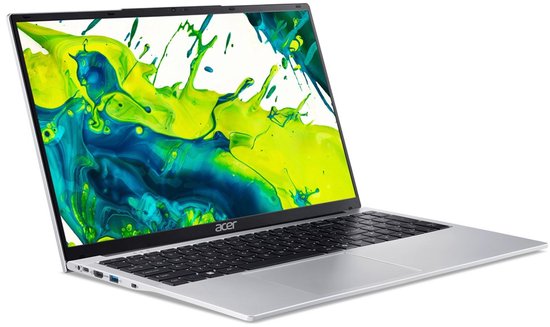 Aspire AL17-31P-C7EA - Laptop - 17 inch - N150 - 8GB - 128GB SSD - Zilver - incl 1 jaar Microsoft 365 Personal