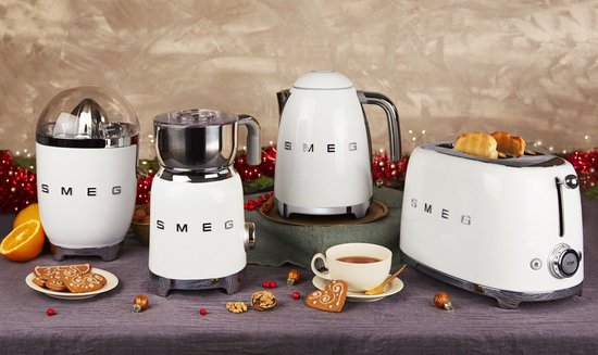 SMEG KLF03WHEU - Waterkoker - Wit - 1,7L