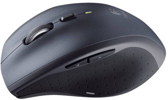 Logitech M705 - Draadloze Marathon Muis - USB - Rechtshandig - Grijs