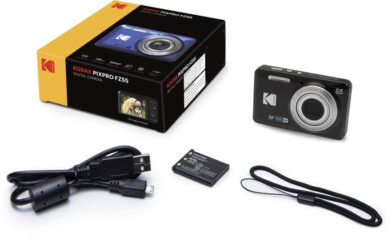 Kodak Pixpro FZ55 - Compactcamera - Zwart