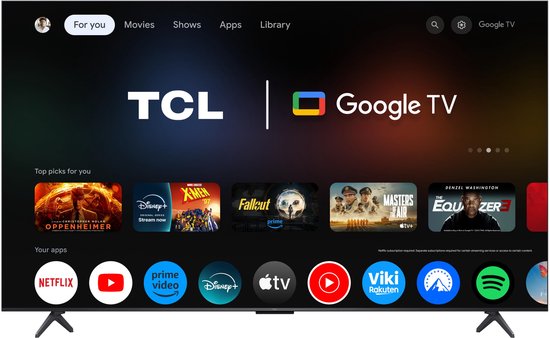 TCL 55Q6C - 55 inch - 4K QD-MiniLED - 2025 - Smart TV