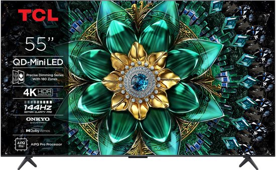 TCL 55Q6C - 55 inch - 4K QD-MiniLED - 2025 - Smart TV