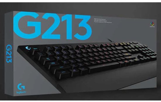 Logitech G213 Prodigy - Gaming Toetsenbord - US Qwerty (ISO) - Zwart