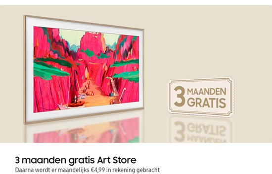 Samsung The Frame QE55LS03F - 55 inch - 4K QLED - 2025 + 3 jaar extra garantie - Smart TV