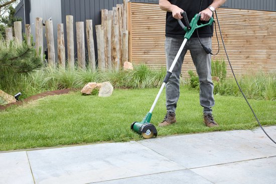 Wolfgang Elektrische Onkruidborstel - Verstelbare Onkruidverwijderaar - Voegenborstel met Steel - Voegenreiniger voor Tuin - Onkruidbestrijding - 400 W