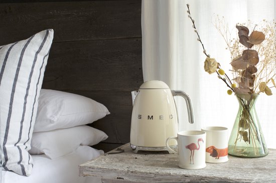 SMEG KLF03CREU - Waterkoker - Crème - 1,7L