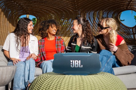 JBL Xtreme 5 - Draagbare Bluetooth Speaker - Incl Afneembare Schouderband - Met Sfeerverlichting - Draadloze Muziek Box - 28 uur - Waterdicht - IP68 - Zwart