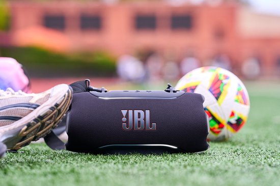 JBL Xtreme 5 - Draagbare Bluetooth Speaker - Incl Afneembare Schouderband - Met Sfeerverlichting - Draadloze Muziek Box - 28 uur - Waterdicht - IP68 - Zwart