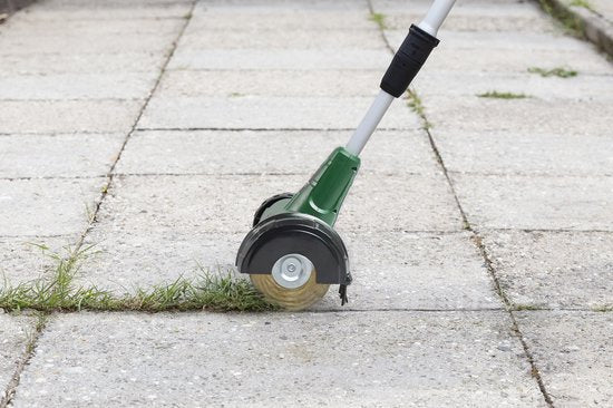 Wolfgang Elektrische Onkruidborstel - Verstelbare Onkruidverwijderaar - Voegenborstel met Steel - Voegenreiniger voor Tuin - Onkruidbestrijding - 400 W