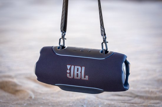 JBL Xtreme 5 - Draagbare Bluetooth Speaker - Incl Afneembare Schouderband - Met Sfeerverlichting - Draadloze Muziek Box - 28 uur - Waterdicht - IP68 - Zwart