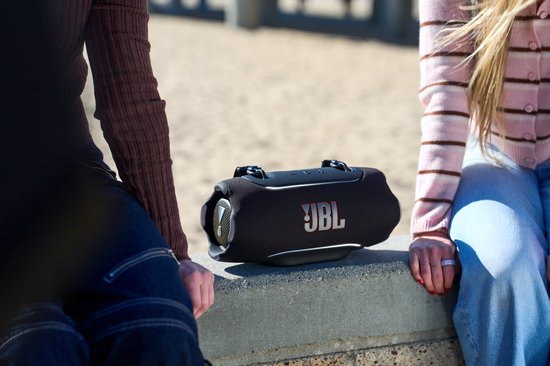JBL Xtreme 5 - Draagbare Bluetooth Speaker - Incl Afneembare Schouderband - Met Sfeerverlichting - Draadloze Muziek Box - 28 uur - Waterdicht - IP68 - Zwart