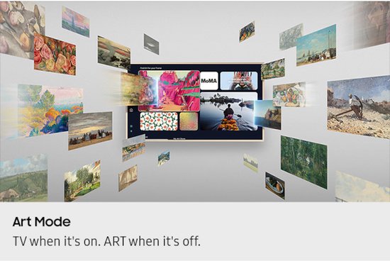 Samsung The Frame QE55LS03F - 55 inch - 4K QLED - 2025 + 3 jaar extra garantie - Smart TV