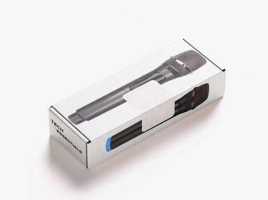 Tech Essentials Draadloze Microfoon - 2 Stuks - USB-C Ontvanger - Karaoke - ASMR - Studio - Geschikt Voor Partybox - 3.5-6.3mm Jack