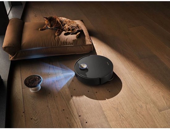 Dreame X50 Ultra Complete - Robotstofzuiger met dweilfunctie - Geschikt voor huisdierharen - Complete Accessoires kit - Eenvoudig schoonmaken van laag meubilair - Zwart