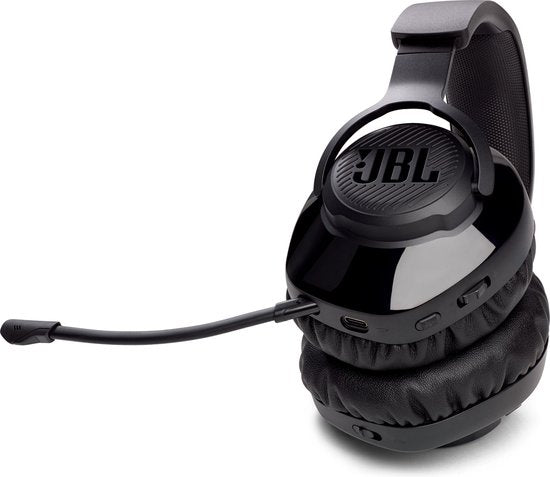 JBL Quantum 350 Wireless - Draadloze Gaming Headset - 2.4GHz USB Dongle - Lage Latency - Over-ear met Afneembare Microfoon - 22 uur batterij - JBL Quantum Engine Software - Zwart