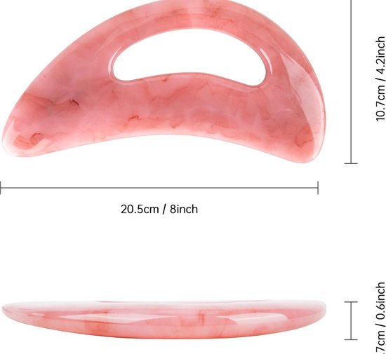 Gua Sha Massager – Full Body – Met Handleiding - Voor Cellulite, Spierontspanning & Lymfedrainage