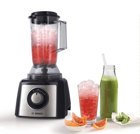 Bosch MCM3501M MultiTalent 3 - Keukenmachine - 800W - Foodprocessor - Zwart/RVS