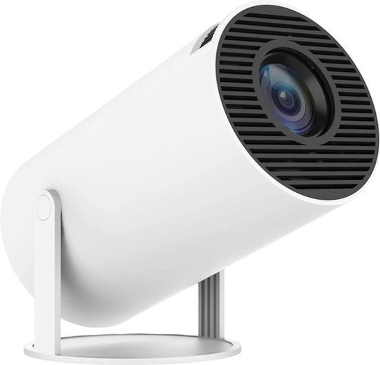 Ultieme Draagbare WiFi 6 Mini Beamer - 200 ANSI Lumen - Projector Streamen - BT 5.0 - Android - Home Cinema