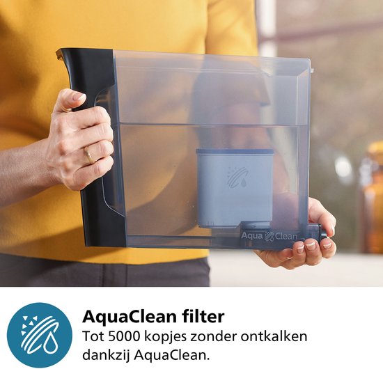 Philips 5400 Series - Espressomachine - 12 Verschillende Dranken - LatteGo Melksysteem - Keramische molen - AquaClean Filter - Volautomatisch - Zwart & Zilver - Koffiemachine met bonen - EP5447/90