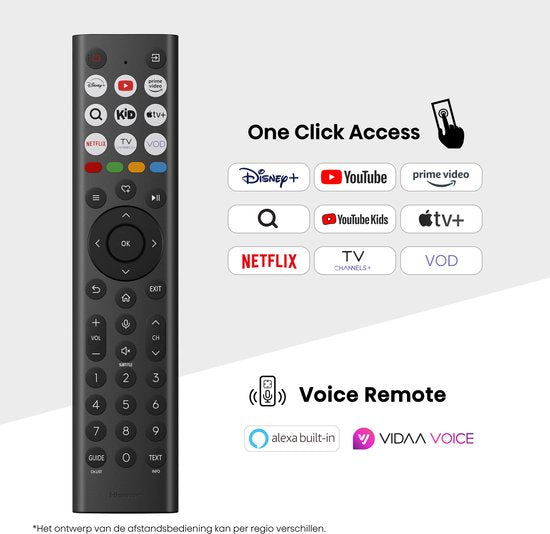 Hisense 55E7Q PRO - 55 inch - 4K QLED - 144hz - 2025 - Smart TV