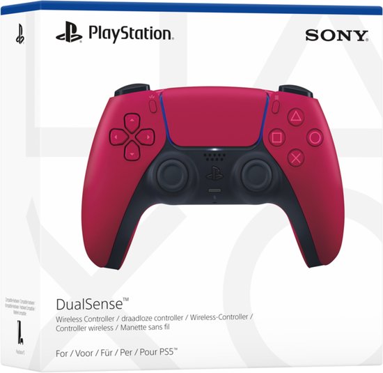 Sony PS5 DualSense Draadloze Controller - Cosmic Red