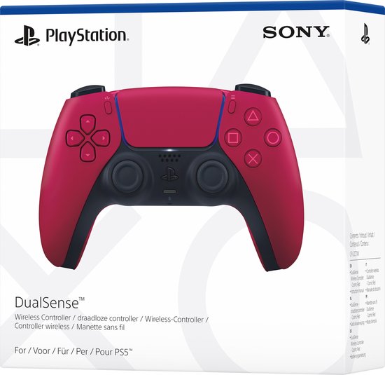 Sony PS5 DualSense Draadloze Controller - Cosmic Red