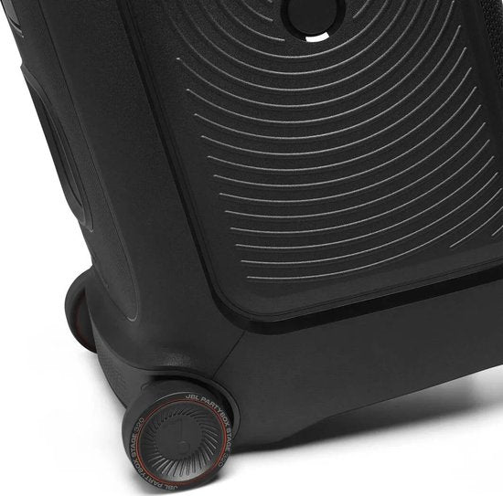 JBL Partybox Stage 320 - Draadloze Bluetooth Party Speaker - Op Wielen - Uitschuifbare Hangreep - LED verlichting - 18 uur - Spatwaterdicht - Zwart