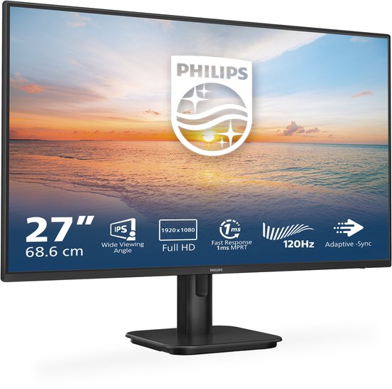 Philips 27E1N1100A - Full HD IPS Monitor 27 inch
