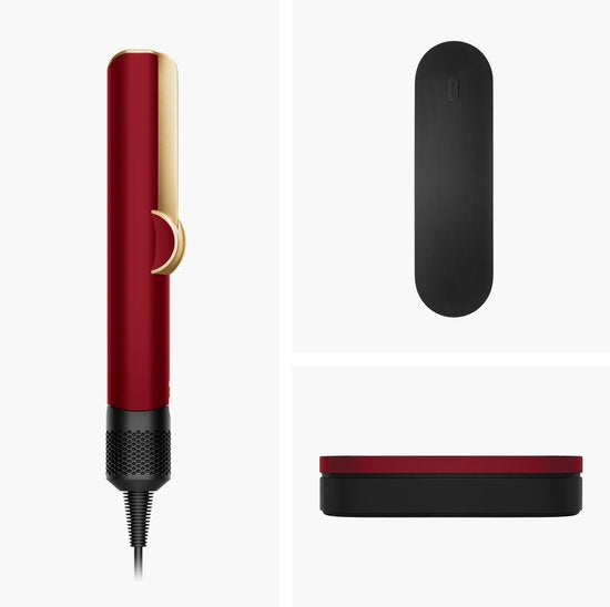 Dyson Airstrait wet-to-dry - Stijltang - Red Velvet/Goud