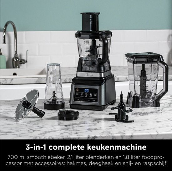 Ninja Foodi 3-in-1 Foodprocessor en Blender