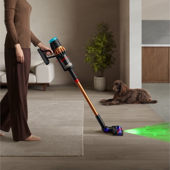 Dyson V16 Piston Animal - Steelstofzuiger - Zwart/Koper - 315 Air Watts - HEPA-filtratie