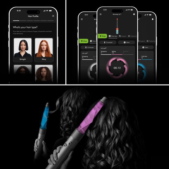 Dyson Airwrap i.d. Straight+Wavy - Multistyler - Föhnborstel - Krulborstel - Ceramic Pink/Rose Gold
